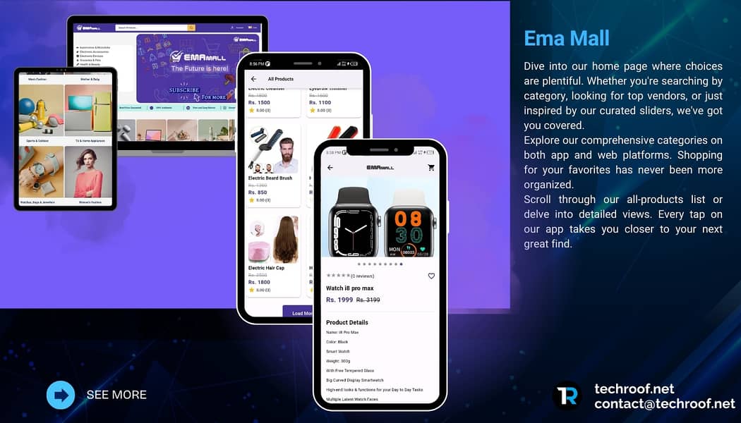 Website | Mobile App | Digital Marketing | Shopping App | Online Store 5