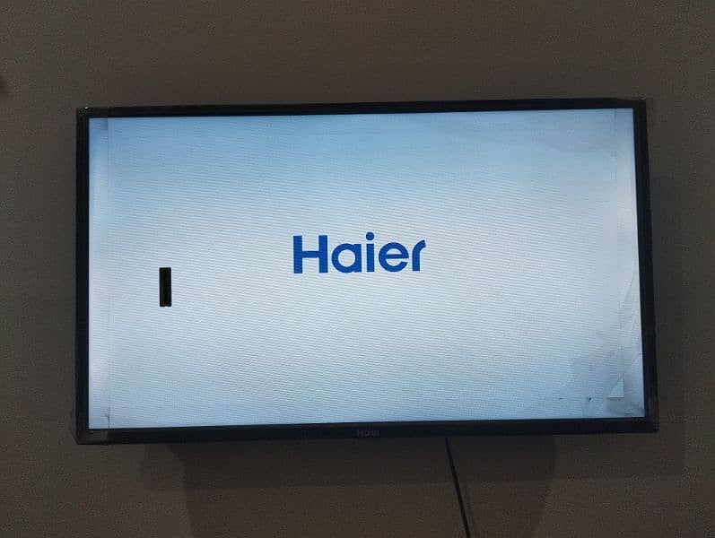 haier led tv urgent sale like new 4