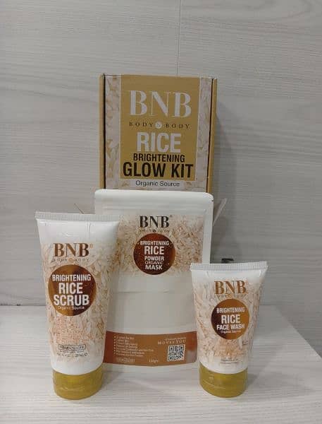 BNB Rice Brightening Kit with Free Delivery 0