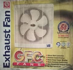 12" Pure Plastic Exhaust Fan by G F C with 25% Discount