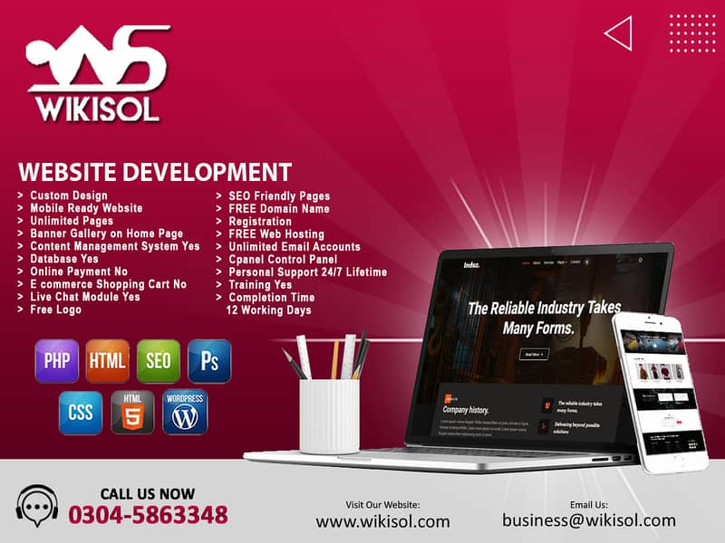 Web Development , Web Hosting, Web Designing Services Rawalpindi 0