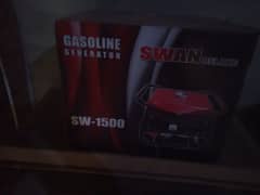 gasoline gernator new condition 1500 watt 0