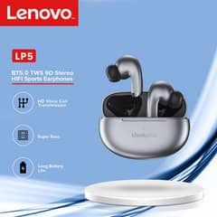Lenovo Lp5 Earbuds Bluetooth 0