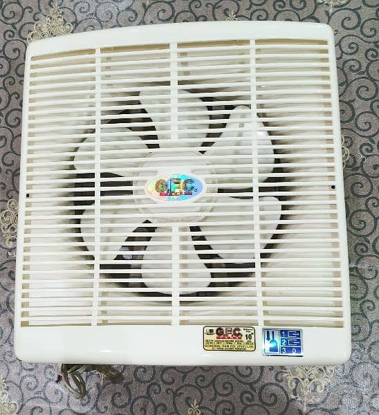 10" G F C Pure Plastic Exhaust Fan with 25% discount 1