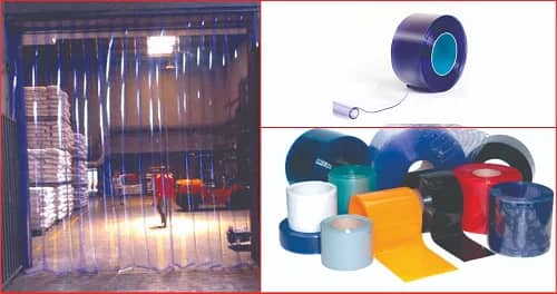 table Ac cooling control Plastic , PVC curtains, strips, transparent 13