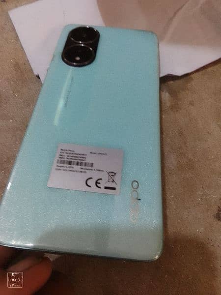 oppo a58.10 by 10 condition. 1 month use. contact number. 03037484939 8