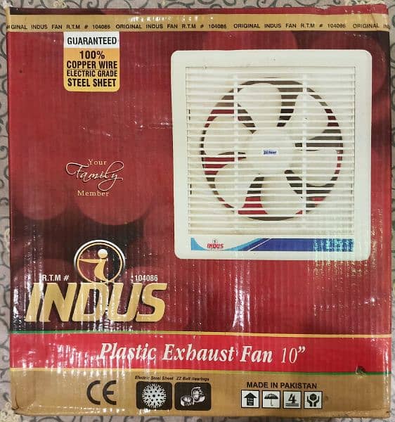 with 30% discount Indus 10" Pure Plastic Exhaust Fan 0