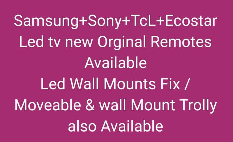 Simple & Anorid Led tv available on Whole Sale rate 2