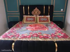 King size almost new Bedroom set# 03302459225 0