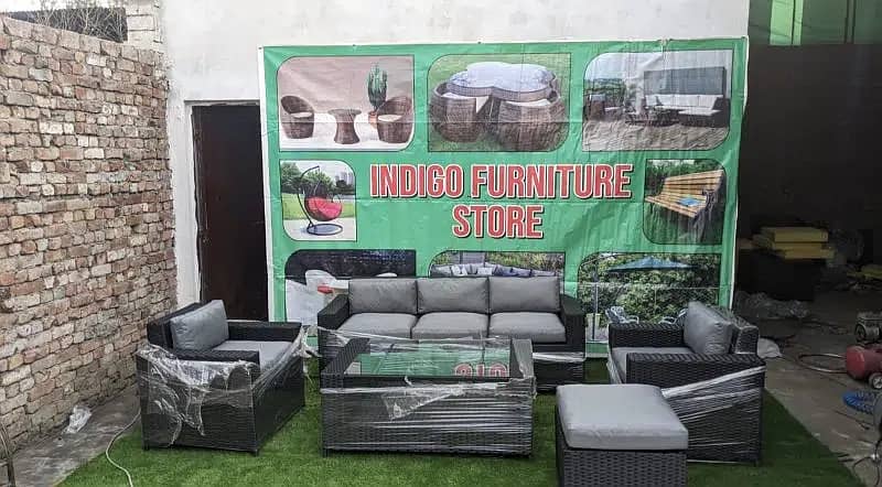 Rattan Sofas, Single seater, two and three seater L shaped customized 2