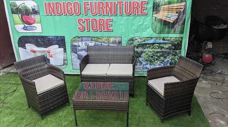 Rattan Sofas, Single seater, two and three seater L shaped customized 16