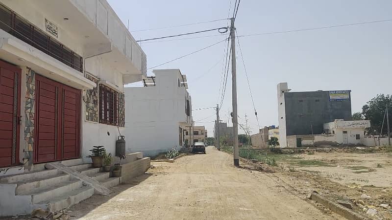 100 Yards Commercial in Pir Ahmed Zaman Town Blk-1 Plot Available 4