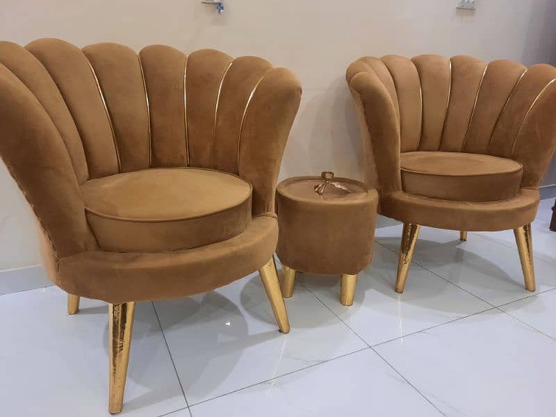 Trending Kharbooza Style Chairs with Table 1