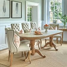 dining table/wooden dining table/dining for sale/6 seater /six seater 9