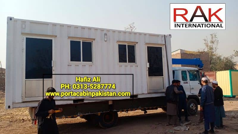 Mobile toilet washroom prefab guard room container home & office cabin 15