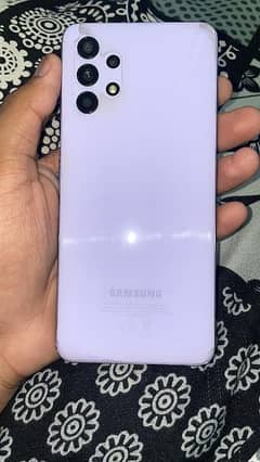 Samsung a32 8/128 gb 10/10 condition box + charger available 0
