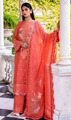 Gul Ahmed Embrioded Summer Collection 2024 on discounted rates 0