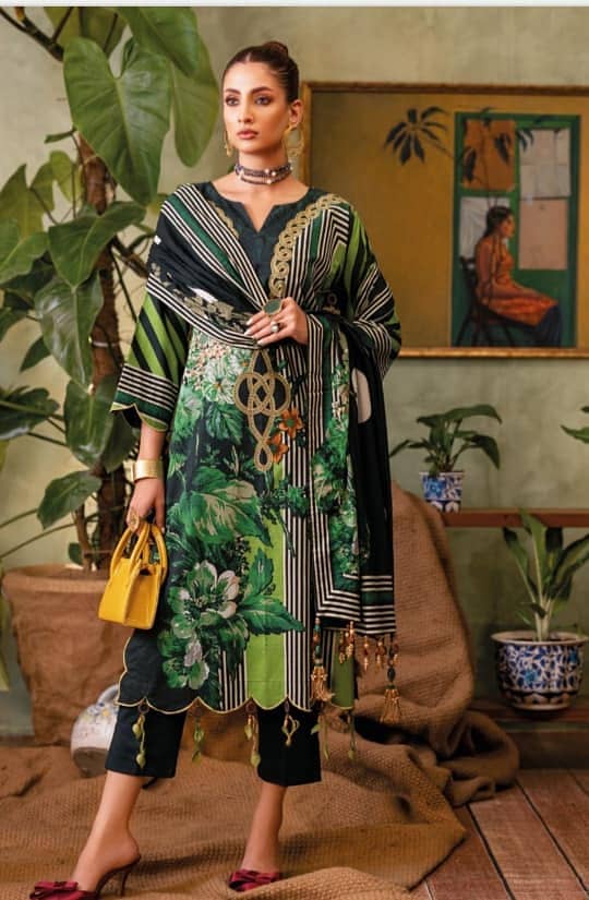 Gul Ahmed Embrioded Summer Collection 2024 on discounted rates 6
