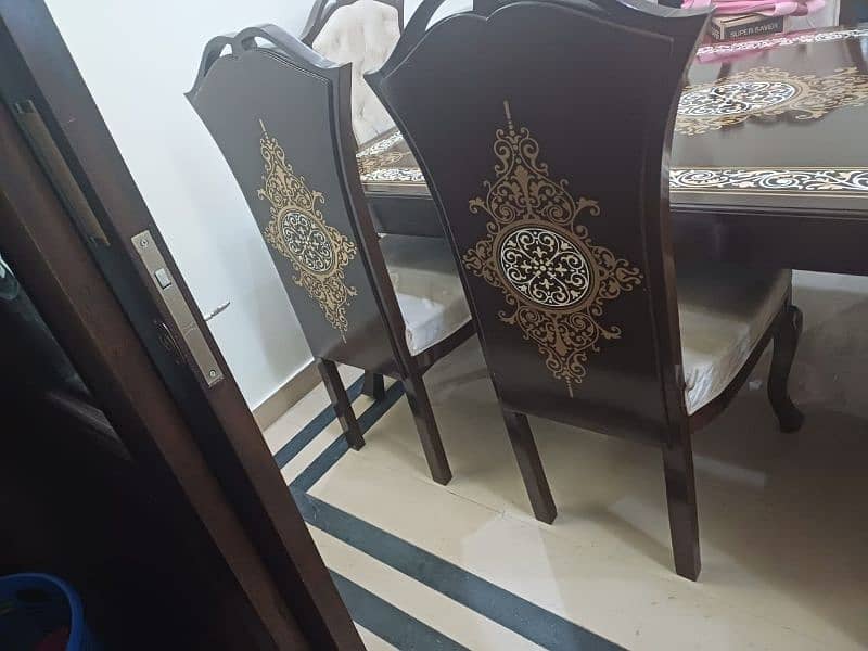 Dinning Table - 8 chairs 4