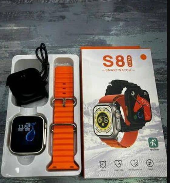Smart watch S8 ORANGE COLOR 1