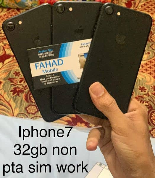 Iphone 7 32gb /128gb non pta &bypass 3