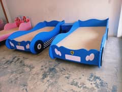 Boys Single Car Bed | Race Cars Bed | kids car Bed, Baby Furniture 0