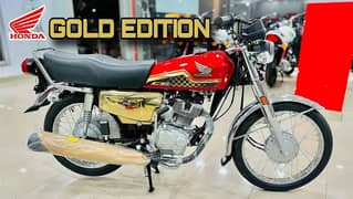 Honda CG - 125 SELF START MODEL 2024 Gold Edition 0