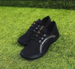 Men Casual Breathable fashion Sneakers JF018,Black