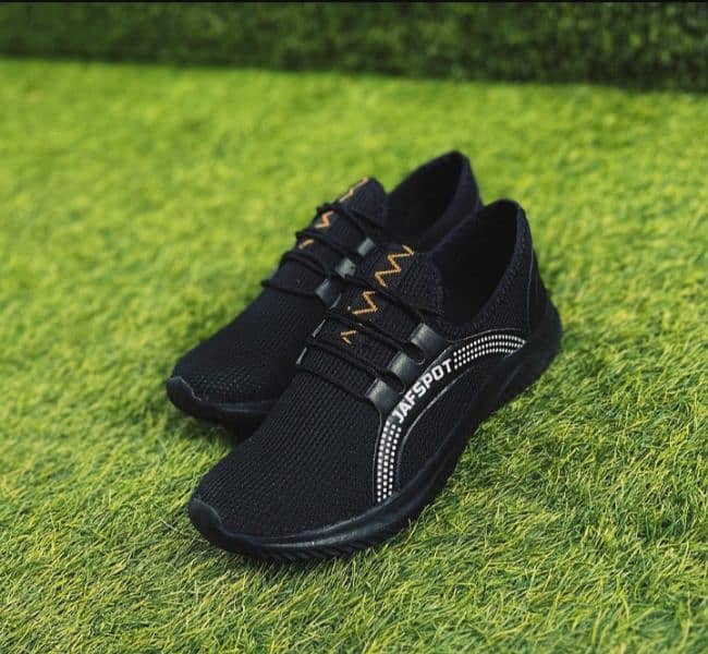 Men Casual Breathable fashion Sneakers JF018,Black 10