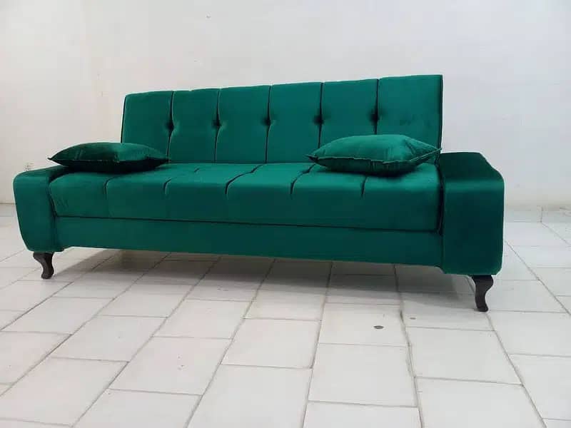 Elegant Sofa set,sofa cum bed, SOFFA , SATTY available 3