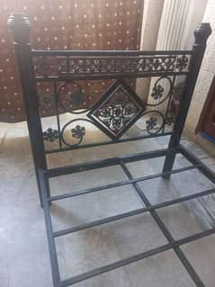 Two Iron Single Bed
