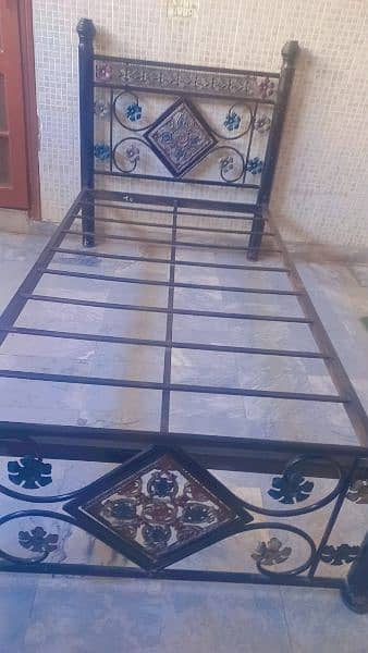 Two Iron Single Bed 1