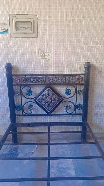 Two Iron Single Bed 2