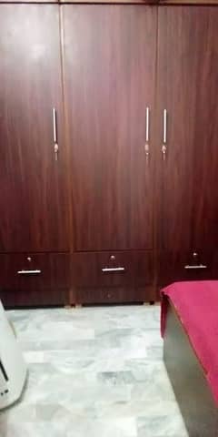 wardrobe (3 pieces) single door wooden