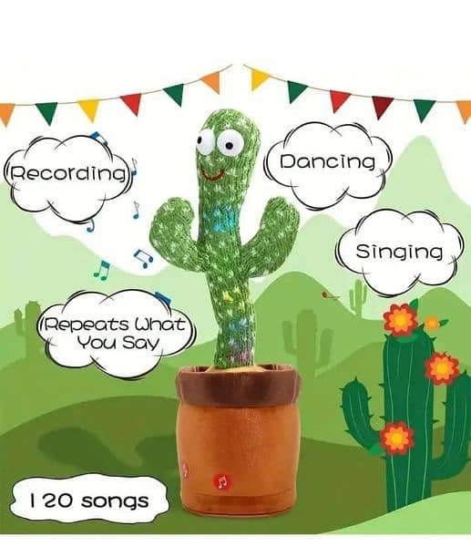 Dancing Cactus Toy For Kids. 4