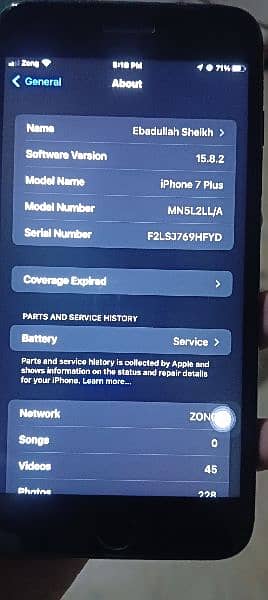 iPhone 7 Plus 128GB PTA Approved 3