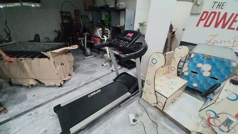 Auto inclined Automatic treadmill Exercise machine runner walk gym 1
