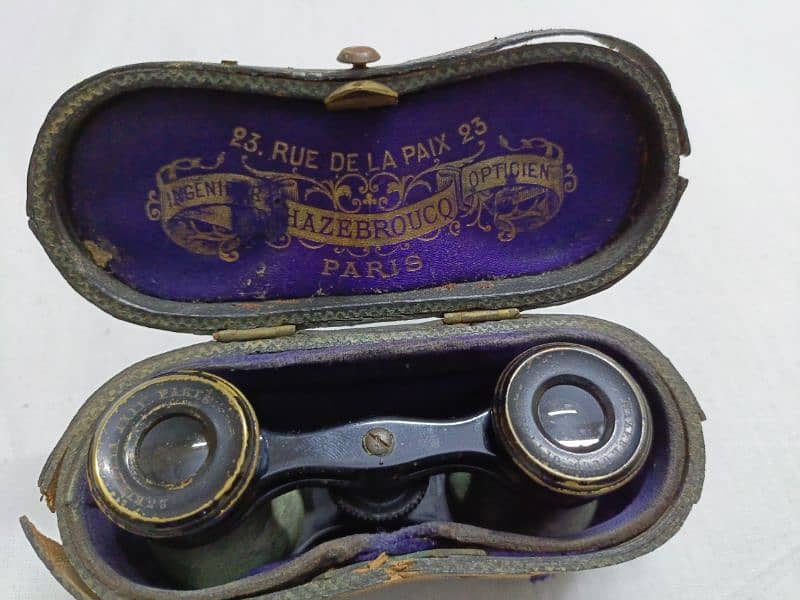Reyal Antique Binocular Brass 1