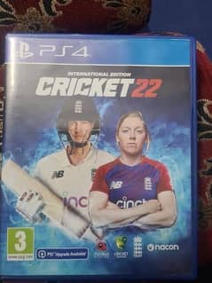 Cricket 22 for ps4 and ps5