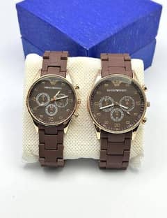 Couple watches with attractive and decent look