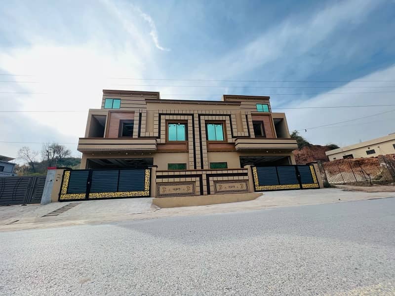 10 Marla Double Storey Double Unit Brand New House Available For Sale In Gulshan Abad Near Askri 14 1