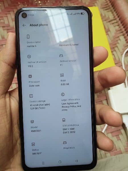 Realme 6 8/128 90Hz With Box And Charger 2