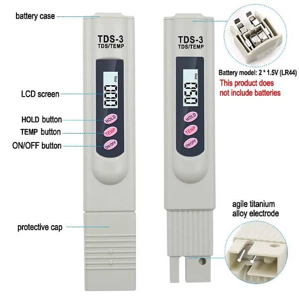 Portable LCD Digital TDS Water Purifier Quality Tester Water Testi 3