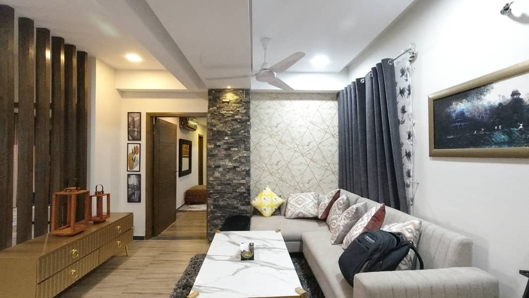 3 Bed Furnished Flat Available For Sale In Pine Heights D-17 Islamabad. 14