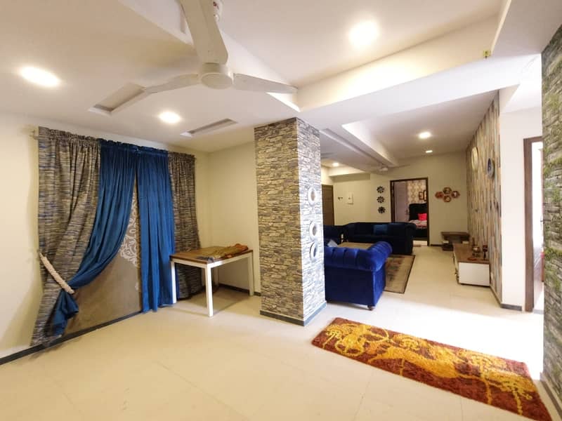 3 Bed Luxury Furnished Apartment Available For Sale In Pine Heights Islamabad. 24