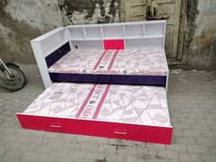 Kids Beds/ bunk bed/ baby court/cupboard/Almari//wardrobe