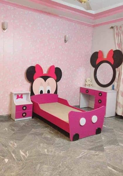 Kids Beds/ bunk bed/ baby court/cupboard/Almari//wardrobe 9