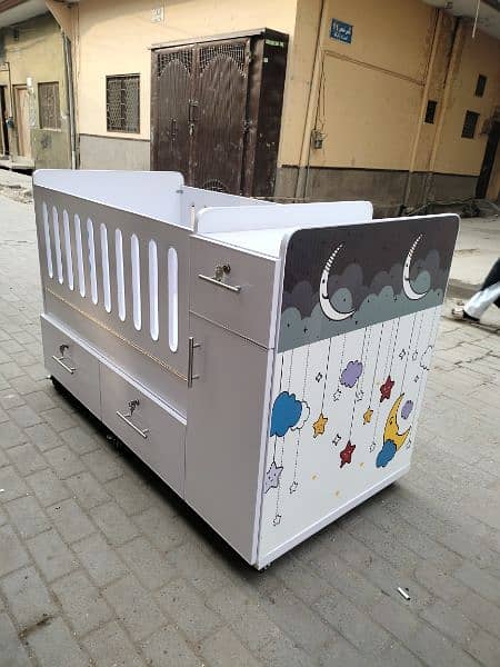Kids Beds/ bunk bed/ baby court/cupboard/Almari//wardrobe 16