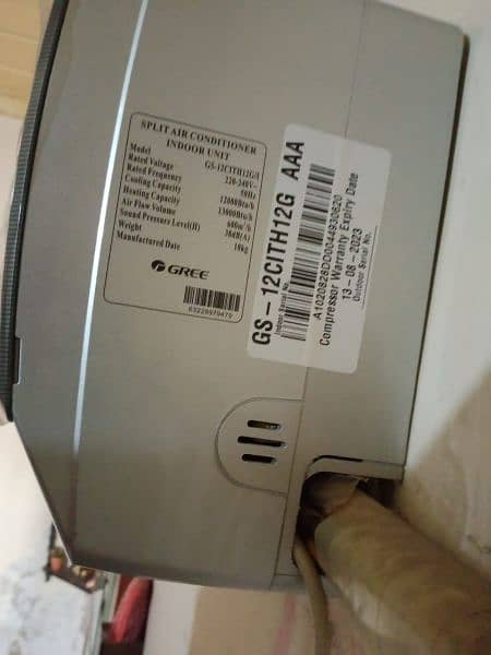 Gree Inverter 1 Ton New Condition A 1 Cooling 3