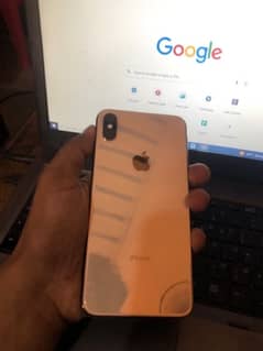 iphone xs max dual sim pta approved all orignal water pack.